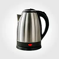 Chaleira Elétrica Jarra Inox 1,8 Litros 127v Desligamento Automático E Luz Indicadora, Ferve Água Rápido Para Chás, Cafés E Chimarrão 127v