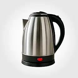 Chaleira Elétrica Jarra Inox 1,8 Litros 127v Desligamento Automático E Luz Indicadora, Ferve Água Rápido Para Chás, Cafés E Chimarrão 127v