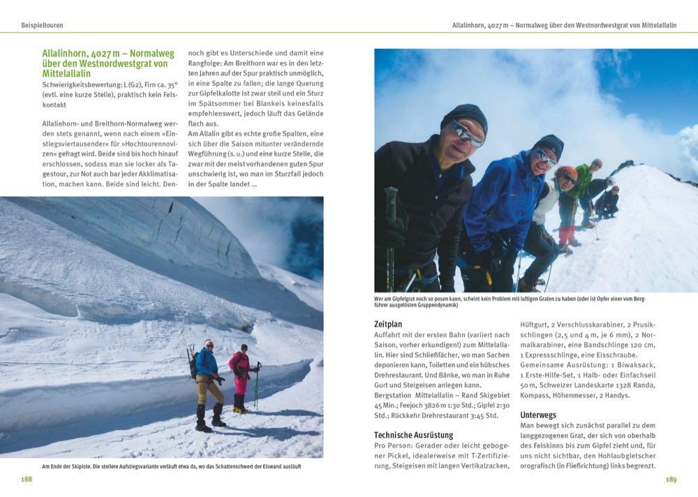 Hochtouren: Alles zu Technik, Taktik, Ausrüstung und Training für Hochtouren und Eisklettern mit Expertentipps zum Bergsteigen von der viermaligen ... ... Profi. Ausrüstung, Technik und Sicherheit