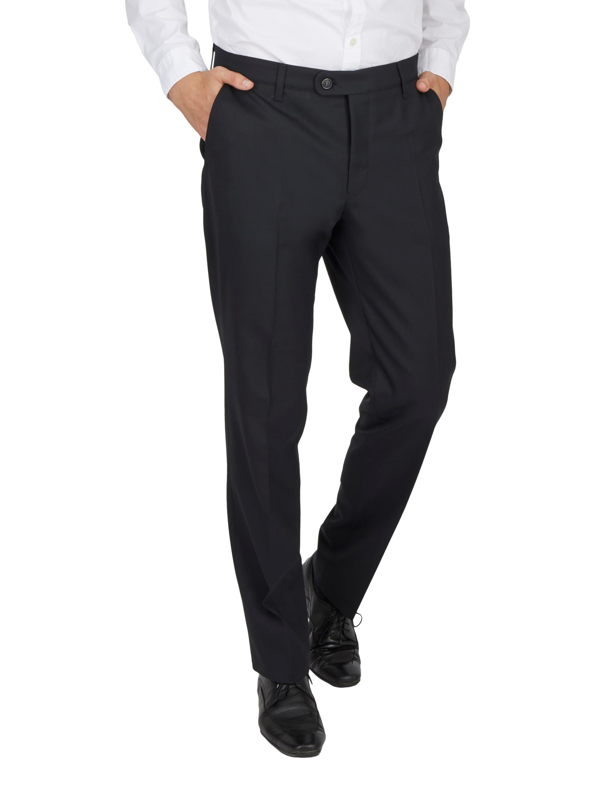 Club of Comfort Herren Hose Santos 2590 – Schwarz, Größe 29