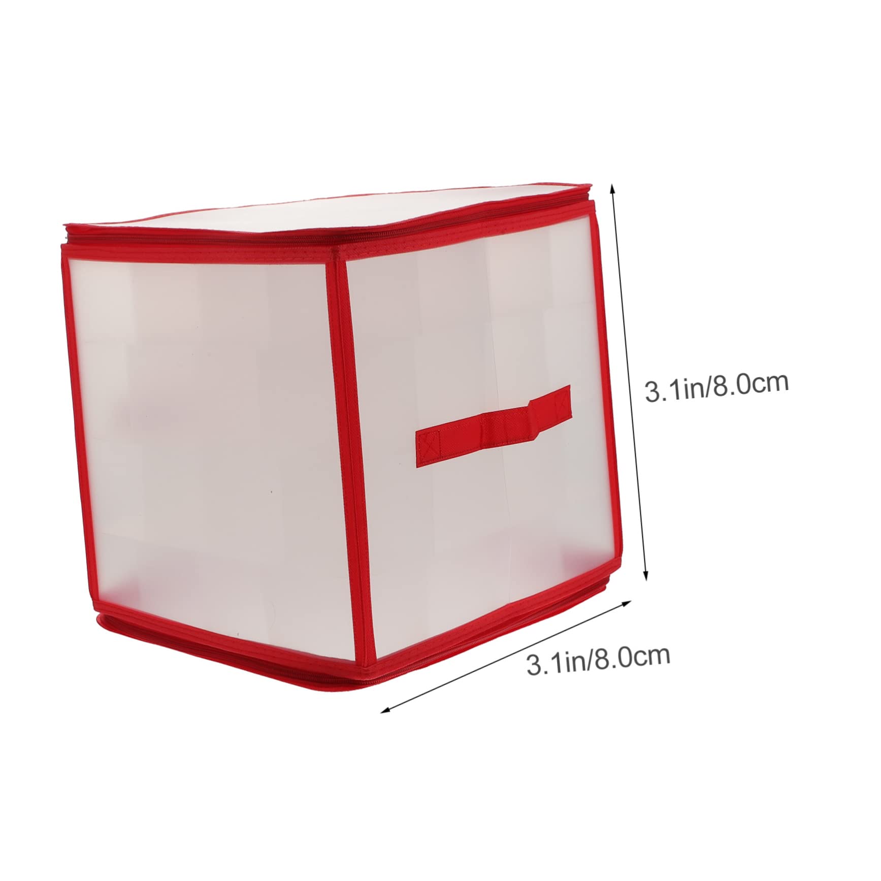 CHILDWEET 3sätze Weihnachtskugeln Aufbewahrungsbox Mit Fächern Praktische Organizer Für Christbaumkugeln Und Dekorationen Für Weihnachtszeit Aufbewahrung Von Ornamenten