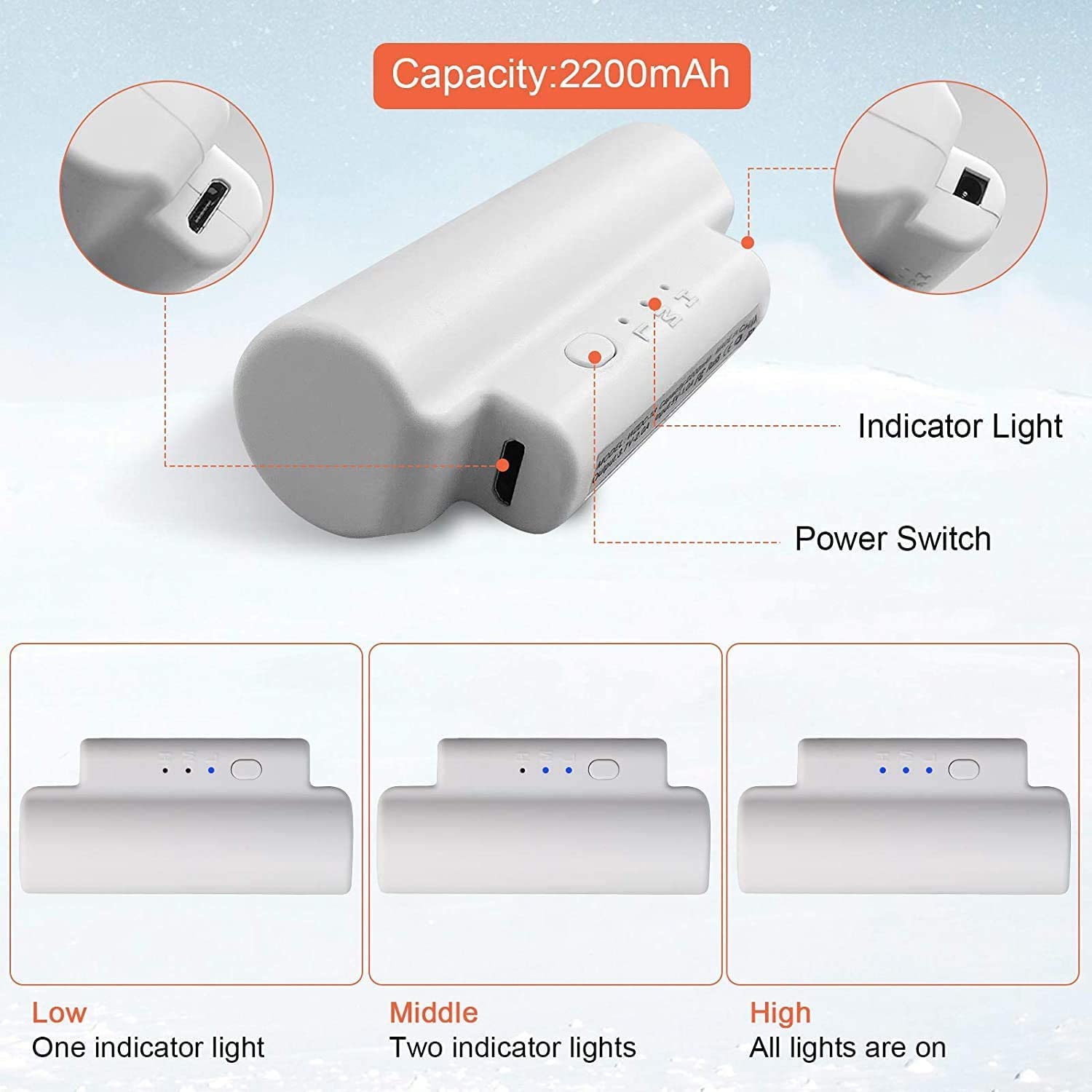 Calzini Riscaldanti GBOKYN - Con Batteria, 3 Livelli Di Temperatura, Per Uomo E Donna, Ideali Per Sport Invernali - Foto 13