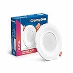Crompton Star Lord JBNXT Junction Box Downlighter | 5W | Round | Cool White | Pack of 1 | Junction Box | Cutout: 3 inch, 75 mm | For use in halls, bedroom, kitchens, office, stores