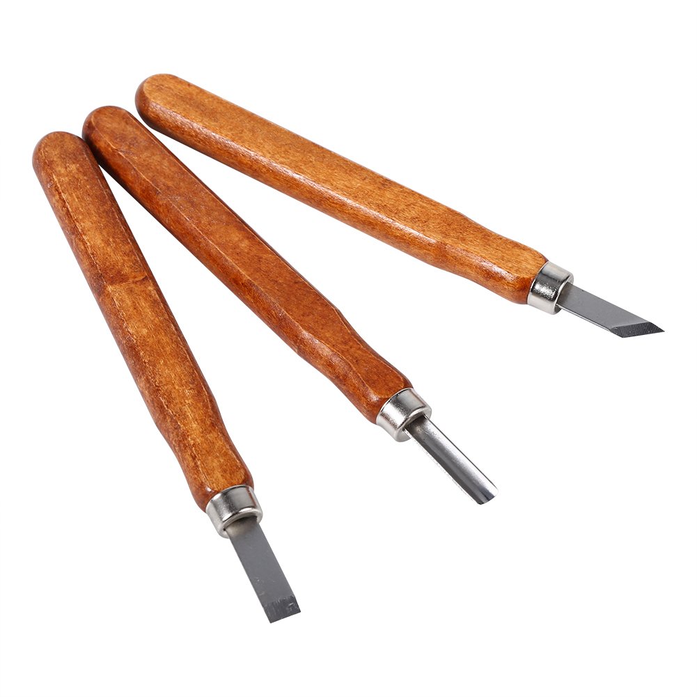 Juego de cuchillos para tallar madera de 3/6/9 piezas, mini cincel de acero con mango, juego de herramientas para tallar a mano, para escultura de bricolaje, carpintero, expertos principiant