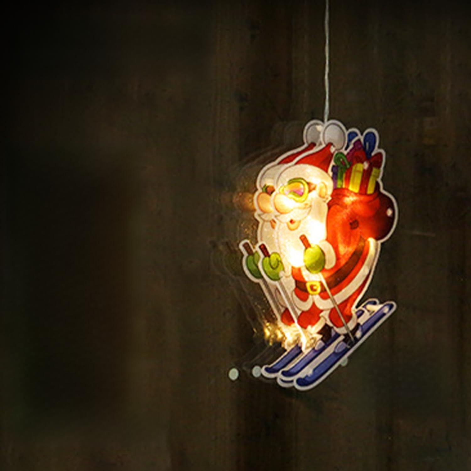 VoltShine Battery Operated Small Sleigh Pendant Ideal for Decorating Your Home in Festival.Lovely Design brightens up Any Space, Creating a Warm and Festive Atmosphere.