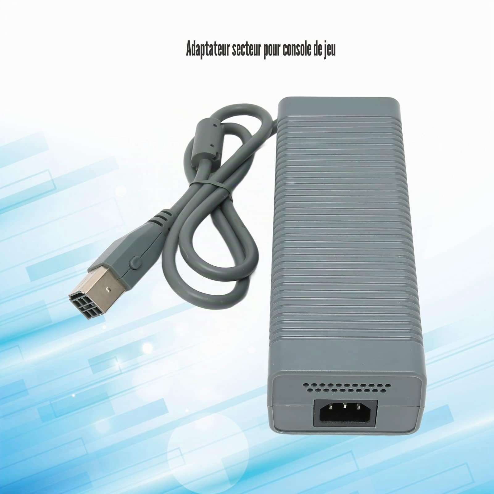 Adaptateur d'alimentation 360, Consoles Adaptateur Chargeur Adaptateur d'alimentation de Console de Jeu Alimentation 360 Slim Compatibilité pour d'alimentation de Console de Jeu 360