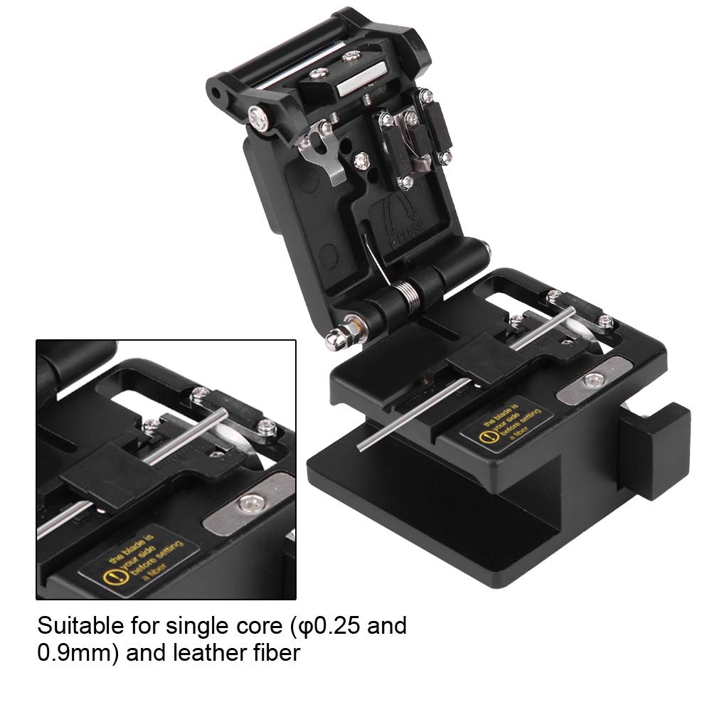 Naroote Redxiao~ High Fiber Cleaver Fiber Cleaver Cut The Cable Metal High Leather Fiber for Single Core