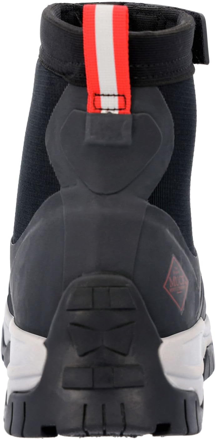 MUCK AXMZ106M15 Men's Apex Mid Zip Black/Light Grey 14 Mens - Image 4