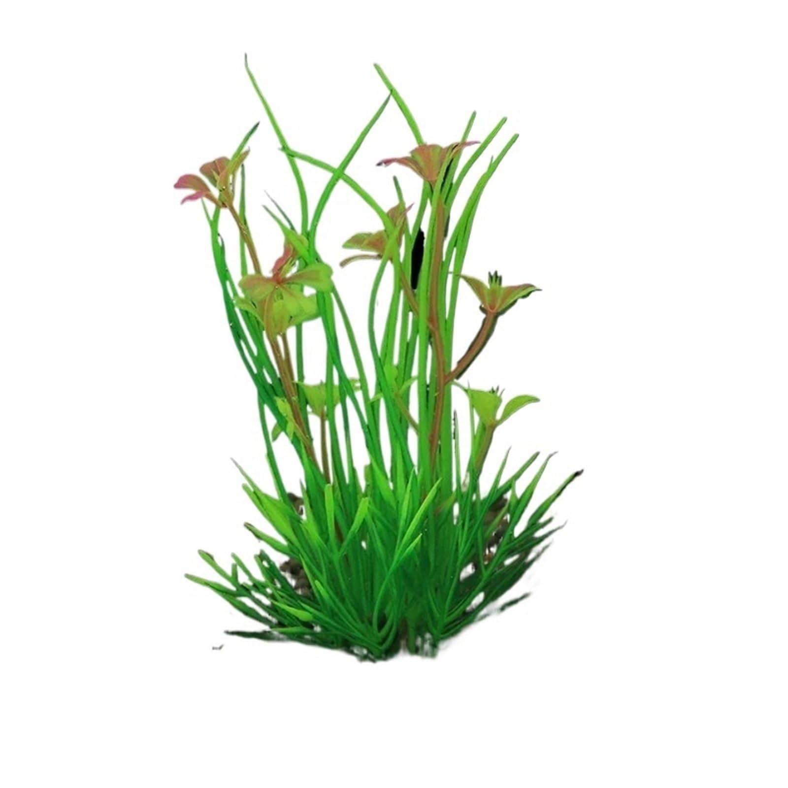ZUXWUX Aquarium Ornament 1PC Artificial Aquarium Plants Lifelike Fish Tank Decorations Simulation Pet Supplies(Color3)
