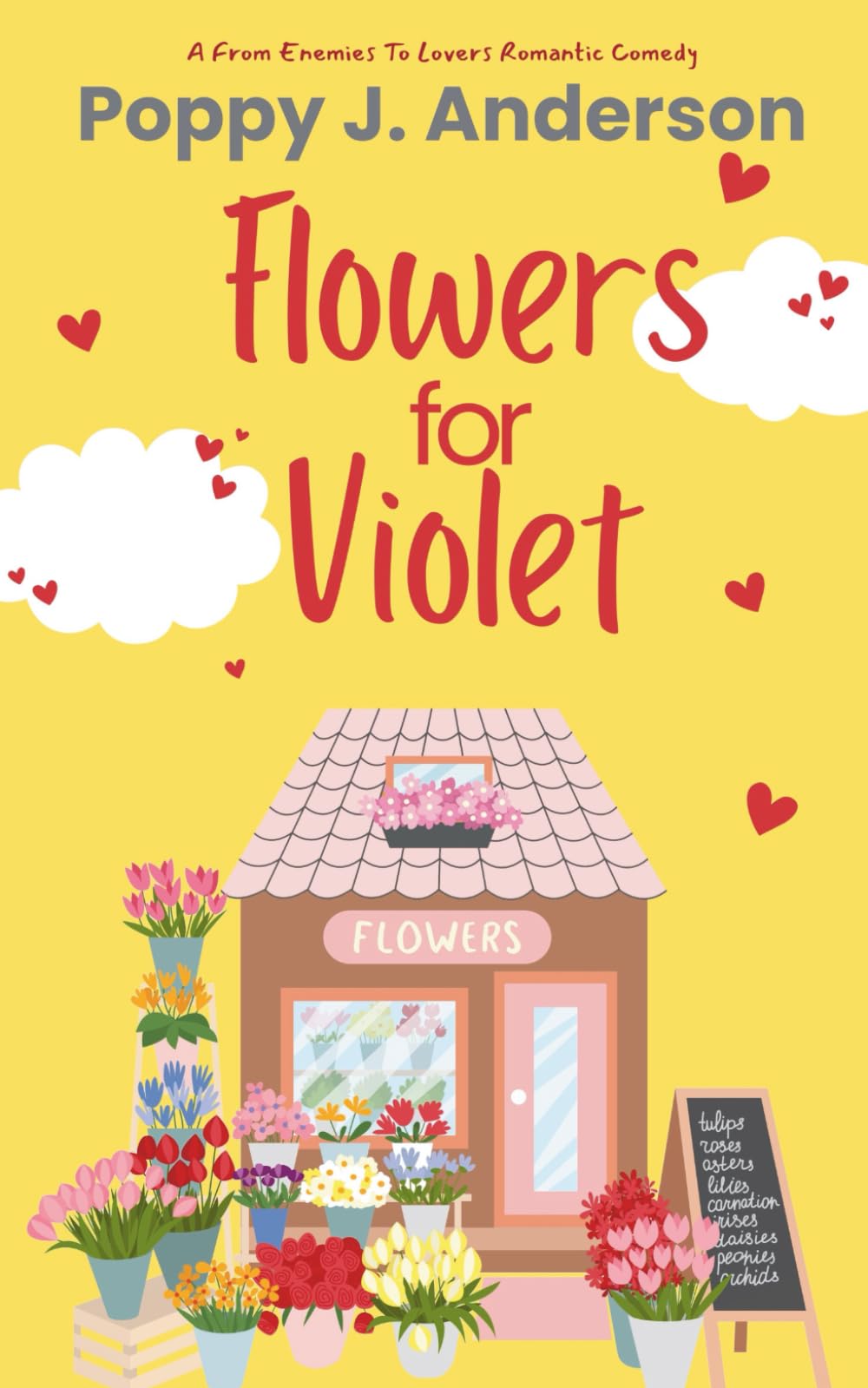 Flowers for Violet: A From Enemies to Lovers Romantic Comedy (Fall in Love in Notting Hill RomCom Series)
