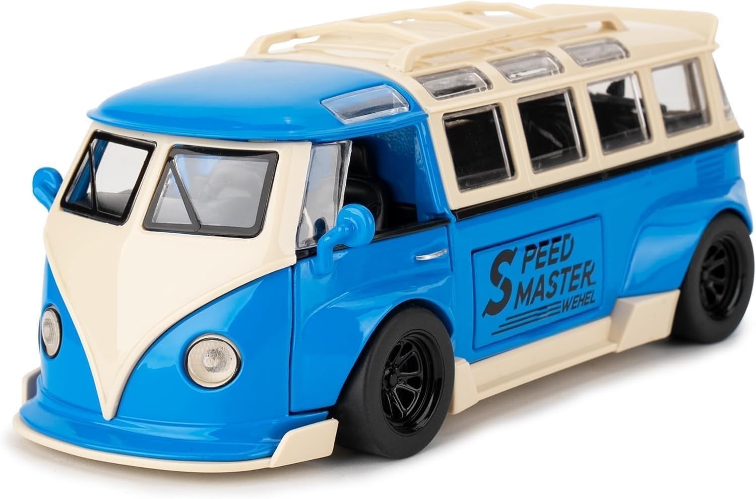 BlackZone 1/32 Compatible for Volkswagen Bus Transporter Model Car