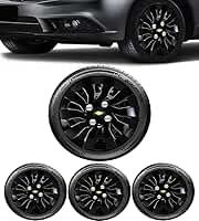 Jogo 4 Calotas Esportiva Street Preto Bilhante Aro 14 CHEVR Onix Prisma Spin Agile Cobalt Sonic Montana Meriva Zafira Corsa Hatch Sedan Classic Joy Maxx Premium