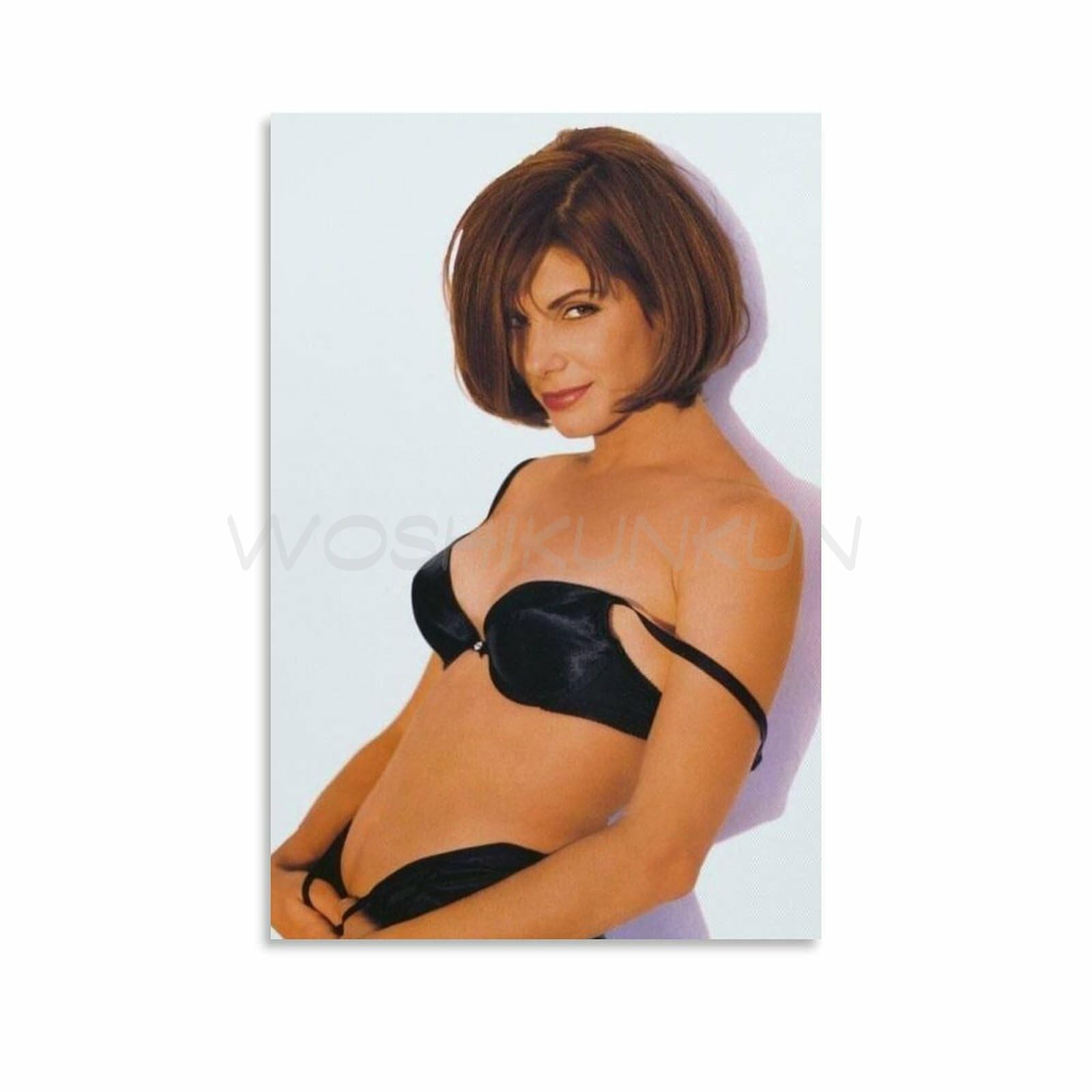 Amazon.com: Generic Sandra Bullock Star Actress Poster 3 Canvas Painting  Posters And Prints Wall Art Pictures for Living Room Bedroom Decor ...