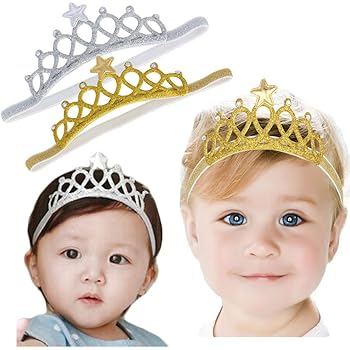 baby girl crown headband