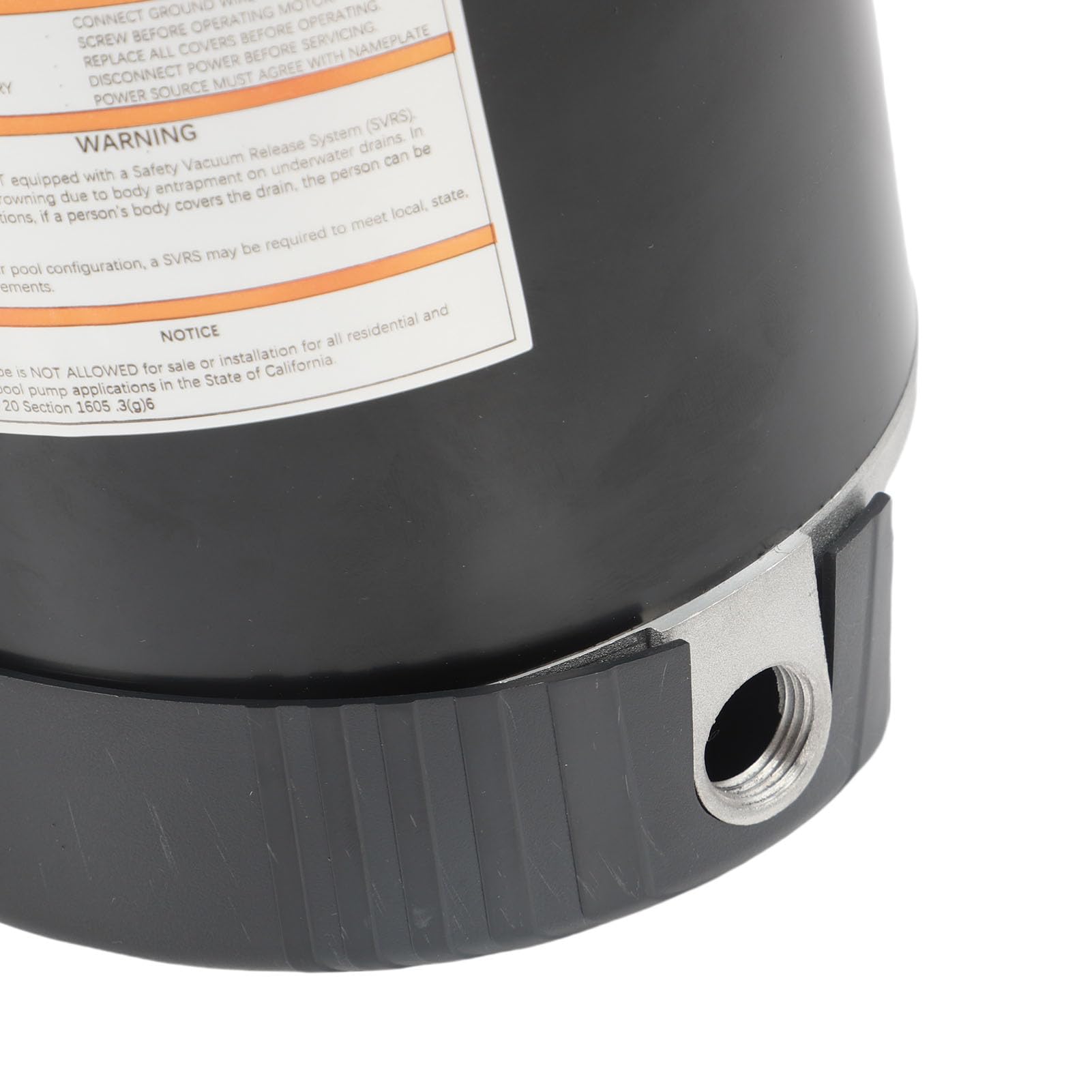 Gonetre Motor de Bomba de Piscina con Brida Cuadrada de 1,5 Caballos de Fuerza, Acero de Aleación de 3450 RPM con Protección contra Sobrecarga Térmica, para Piscina y Spa
