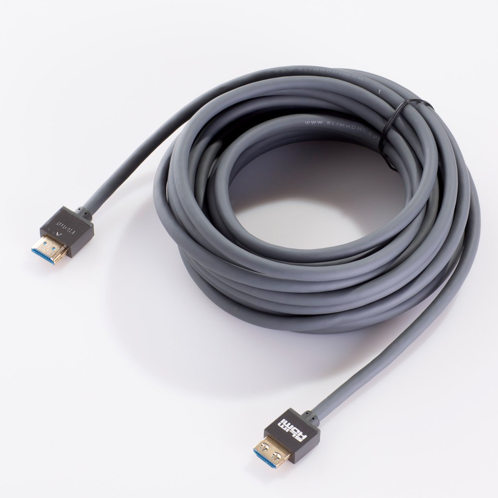 0.5m (50cm) Male Mini (Type C) to Male (Type A) Cable, The World's Slimmest HDMI Lead? (Gold Plated, 1080p, 3D, High Speed, ARC) — view 36