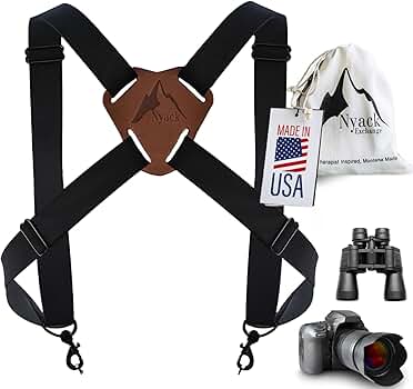 Amazon.com : Nyack Exchange Camera and Binocular Harness| Hemlock