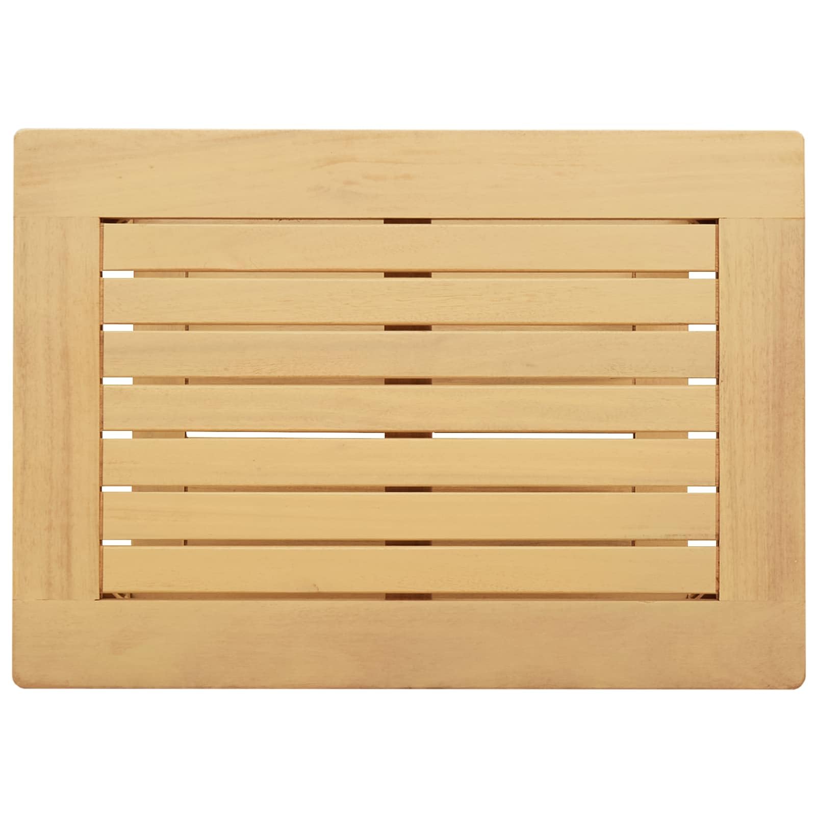 vidaXL Stolik boczny Olej Naturalny 50 x 35 x 45 cm Lite Drewno Akacji