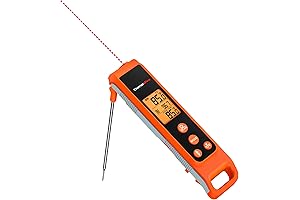 ThermoPro TP420 Thermometer IR: 2-in-1 Instant Read Thermometer for Rapid, Accurate Temperature Measurement