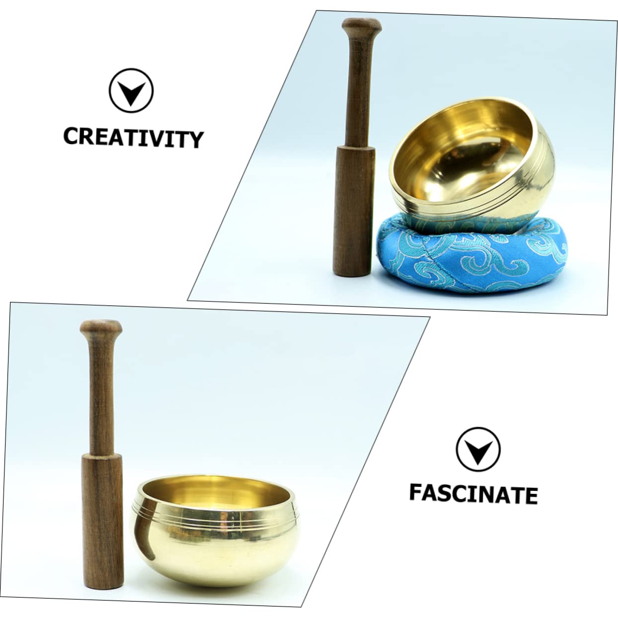 pezzi Ciotola tibetana Ciotola per canto Ciotola per meditazione Ciotola per meditazione Strumenti per bambini Tavoletta LCD per bambini Ciotola tibetana Ciotola per canto Martello Strumenti per ba