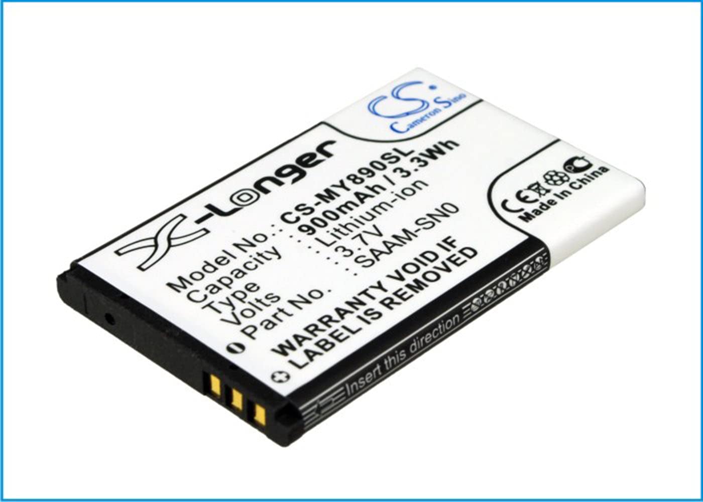 Vhbw Batteria Di Ricambio Per Verizon VZWAC30BAT, Li-Ion 1500mAh, 3.7V, 5.55Wh Per Smartphone Cellulare