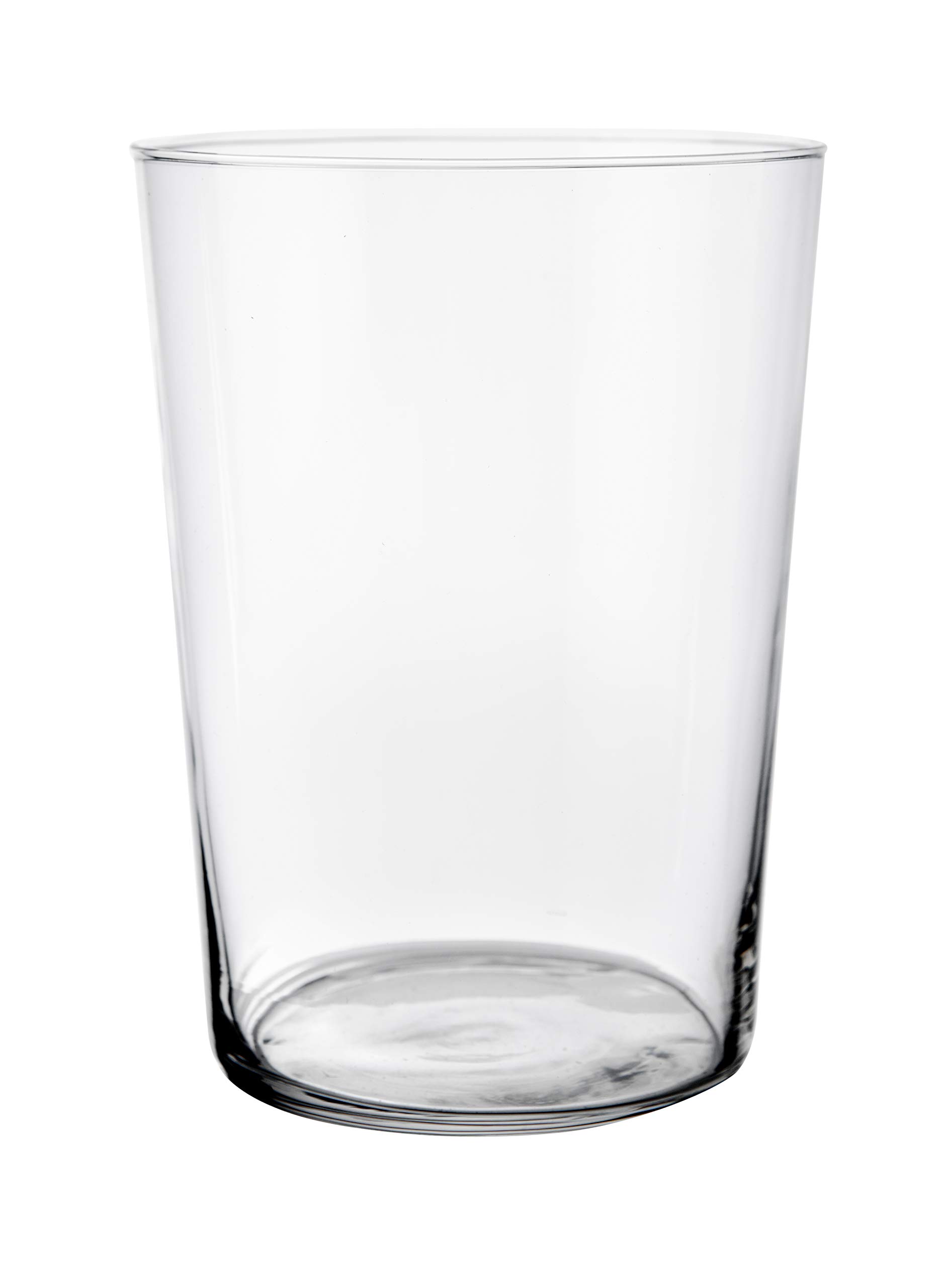Set of 12 Cider Glass 50 cl Made of Tensioned Glass. Measurements: Height 12.1 cm and Diameter 8.9 cm.