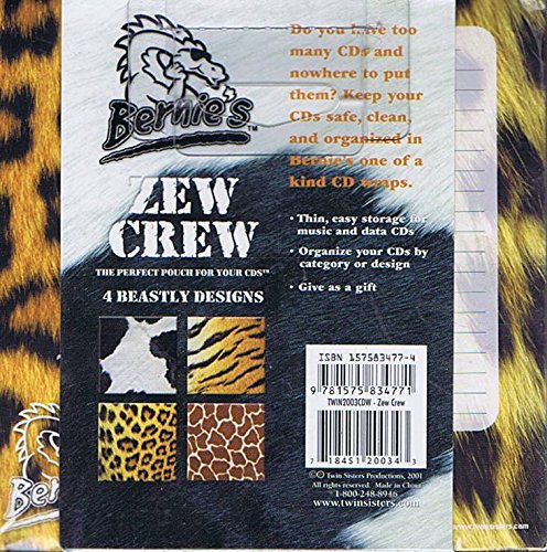 Zew Crew CD Wraps - Cardboard CD Cases - 20 in a Pack