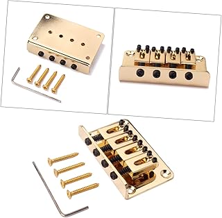 Parliky Violão Ponte De Balada De 4 Cordas Ponte De Sela Baixo Elétrico Clássica Partes De Sela Guitarlele Baixo Banqiao Elétrica Baixo Elétrico Ponte De