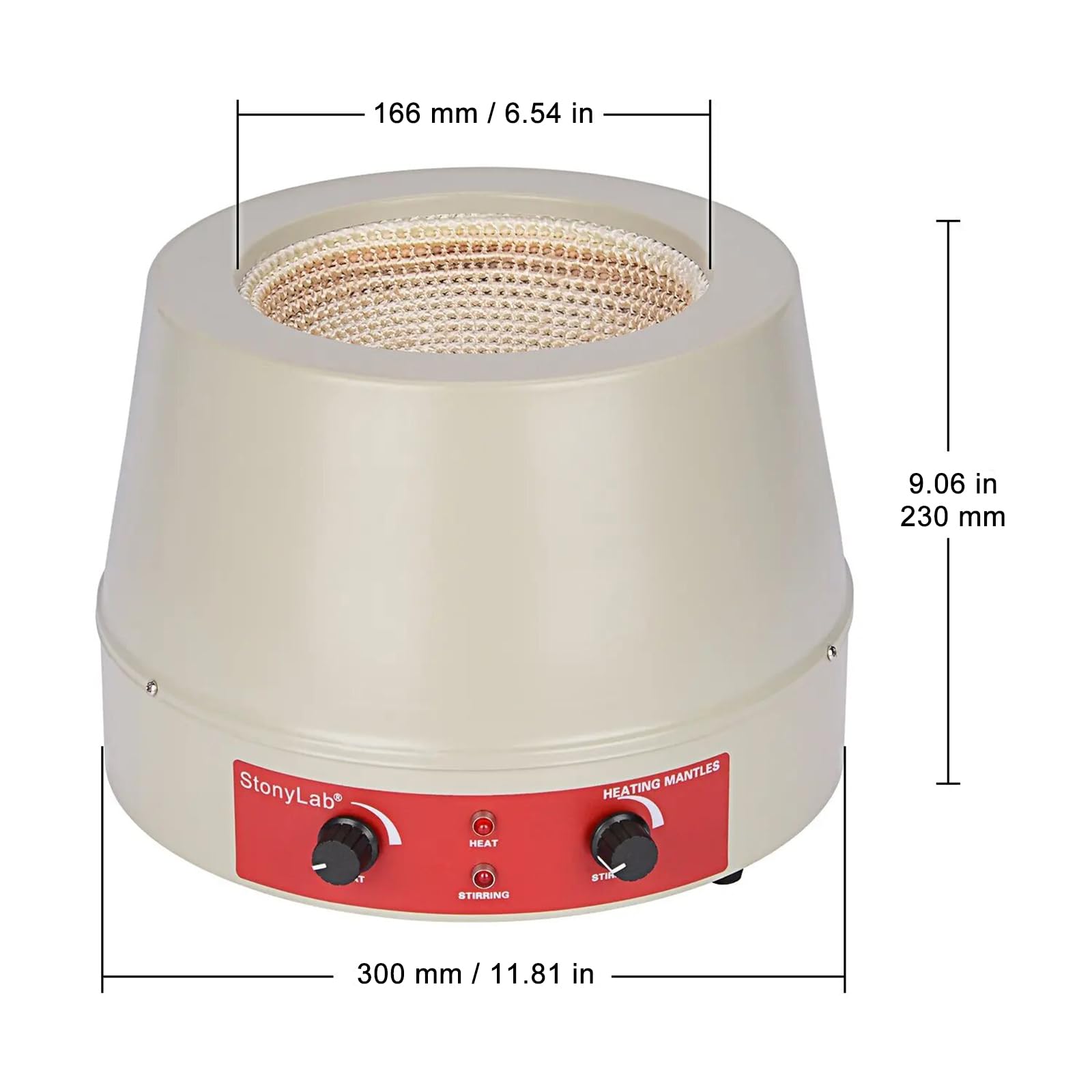 stonylab Heating Mantle, Heating and Stirring Electromantles -2