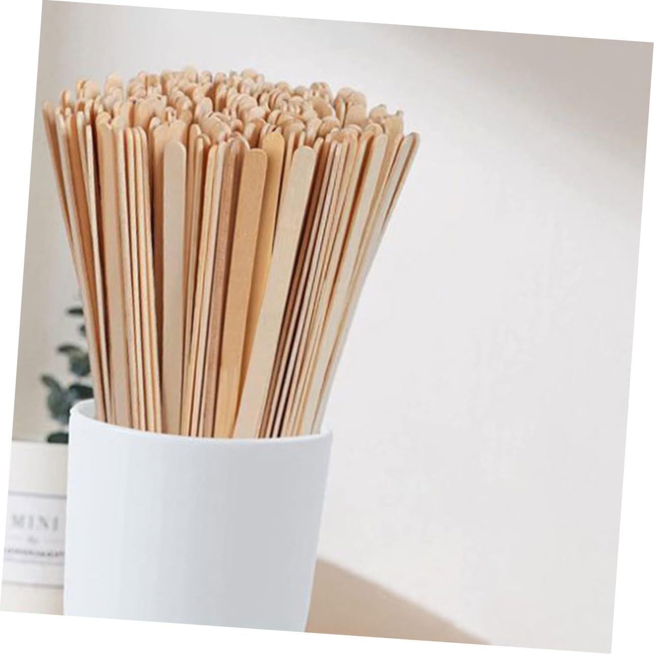 Uonlytech 500pcs Espresso Coffee Stirrer Tool Stirring Sticks for Coffee Bar Reusable Beverage Stirrers