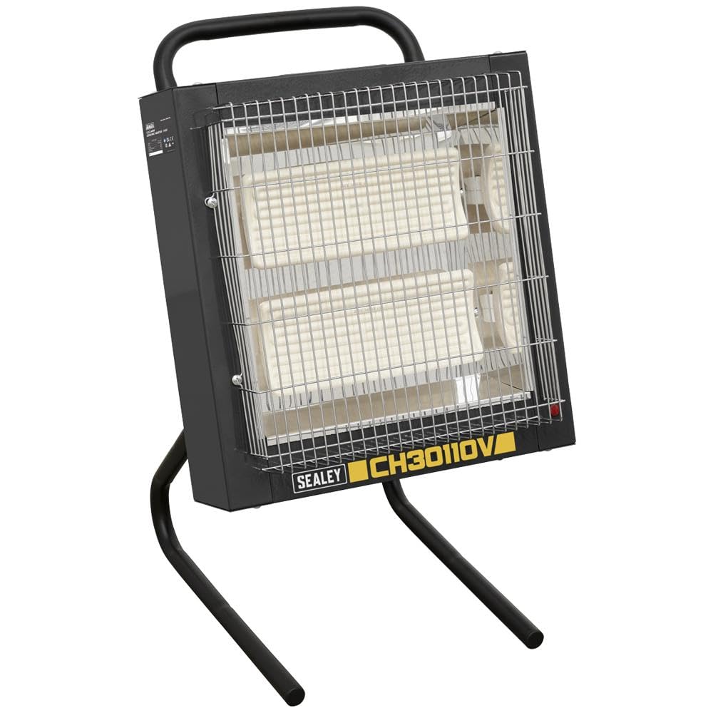 Sealey CH30110V Ceramic Heater 1.2/2.4kW-110V