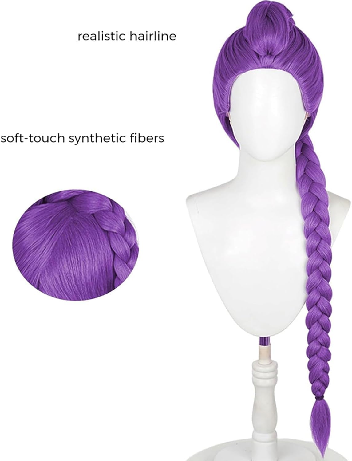 Peluca Rosa Larga Kpop Cosplay Para Mujer – 100 Cm, Fibra De Alta Temperatura, Ajustable, Ideal Para Halloween Y Fiestas