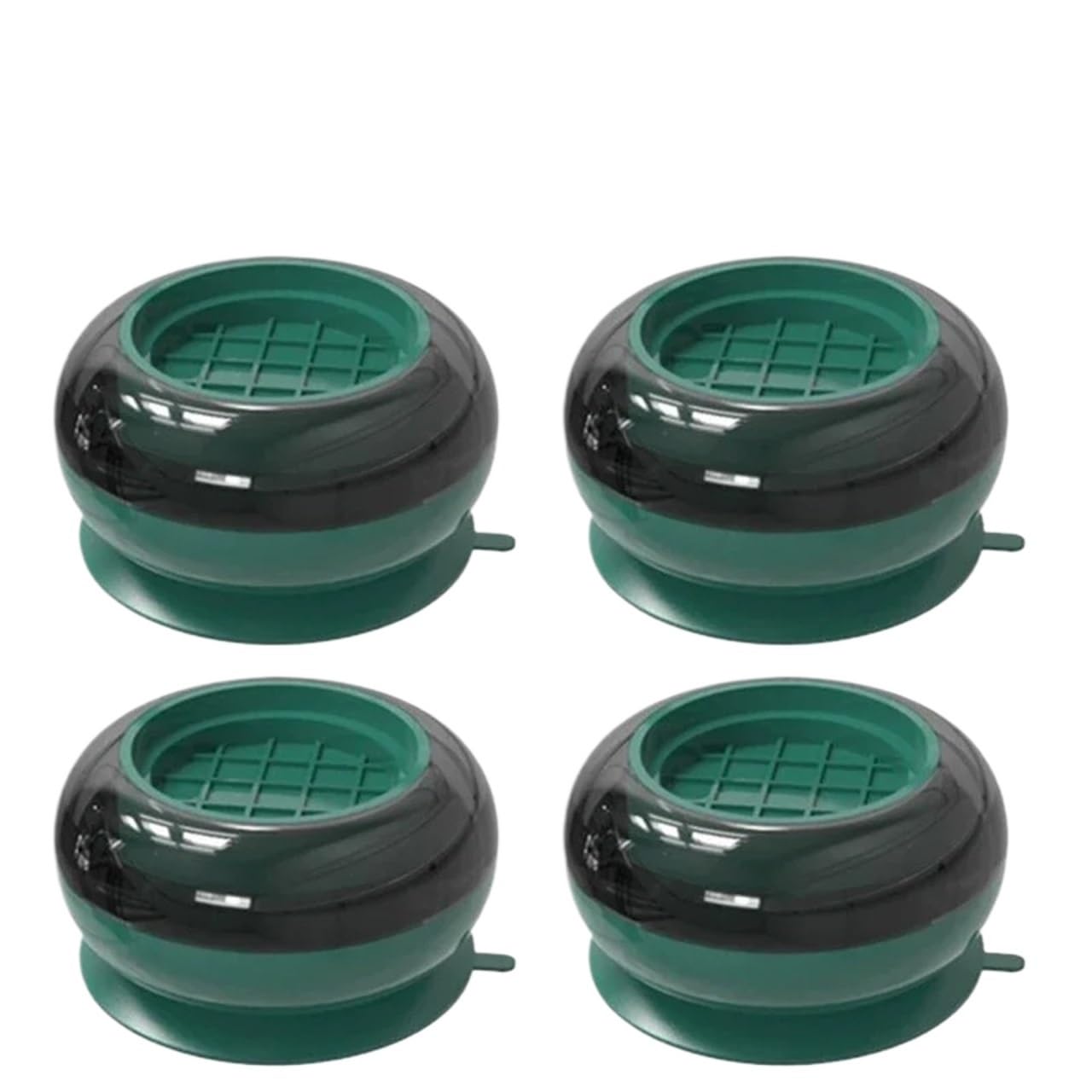 Anti Vibration Feet for Washing Machine Universal Anti Vibration Pads Washing Machine Rubber Foot Mat Silent Refrigerator Furniture Pad(4PCS-Green)