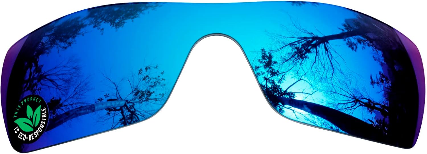 Raydi Polycarbonate Replacement Lenses & Nosepads for Oakley Ridgeline OO9419 Sunglasses