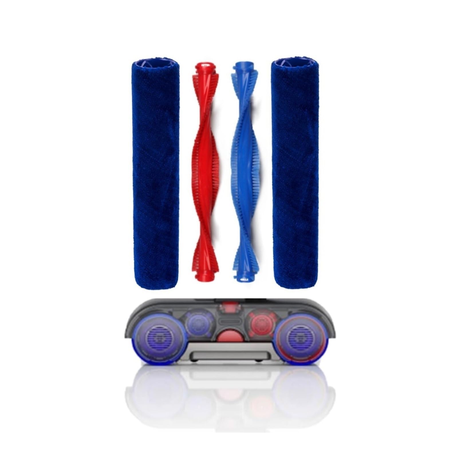 Limpiador de aspiradora, Compatible con Dyson, WashG1 | Cepillo giratorio suave con barra de cepillo giratorio Wash G1(B)