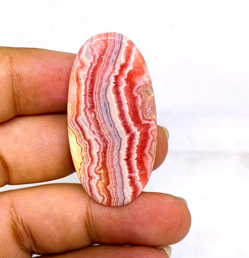 Rhodochrosite naturelle authentique GH_NAT_05393 pour joaillerie