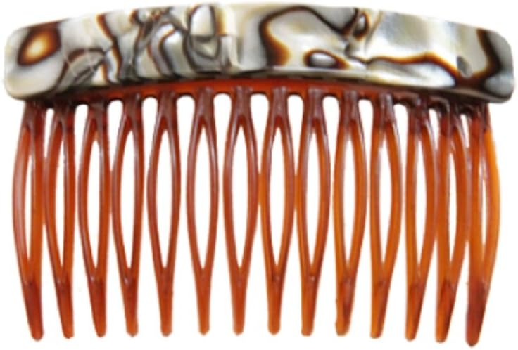 Di Prima Handmade Side Comb, Oyster