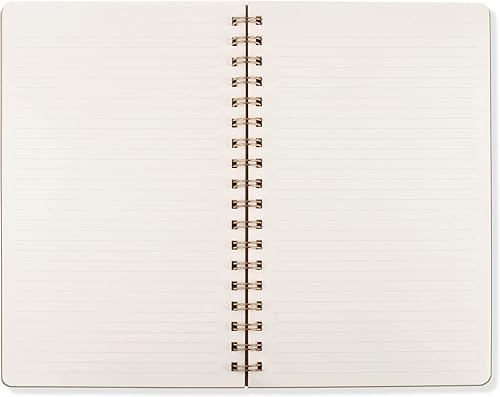 Vista 6 de Fringe Studio Pas Create 896029 - Diario espiral de piel sintética con diseño de mármol