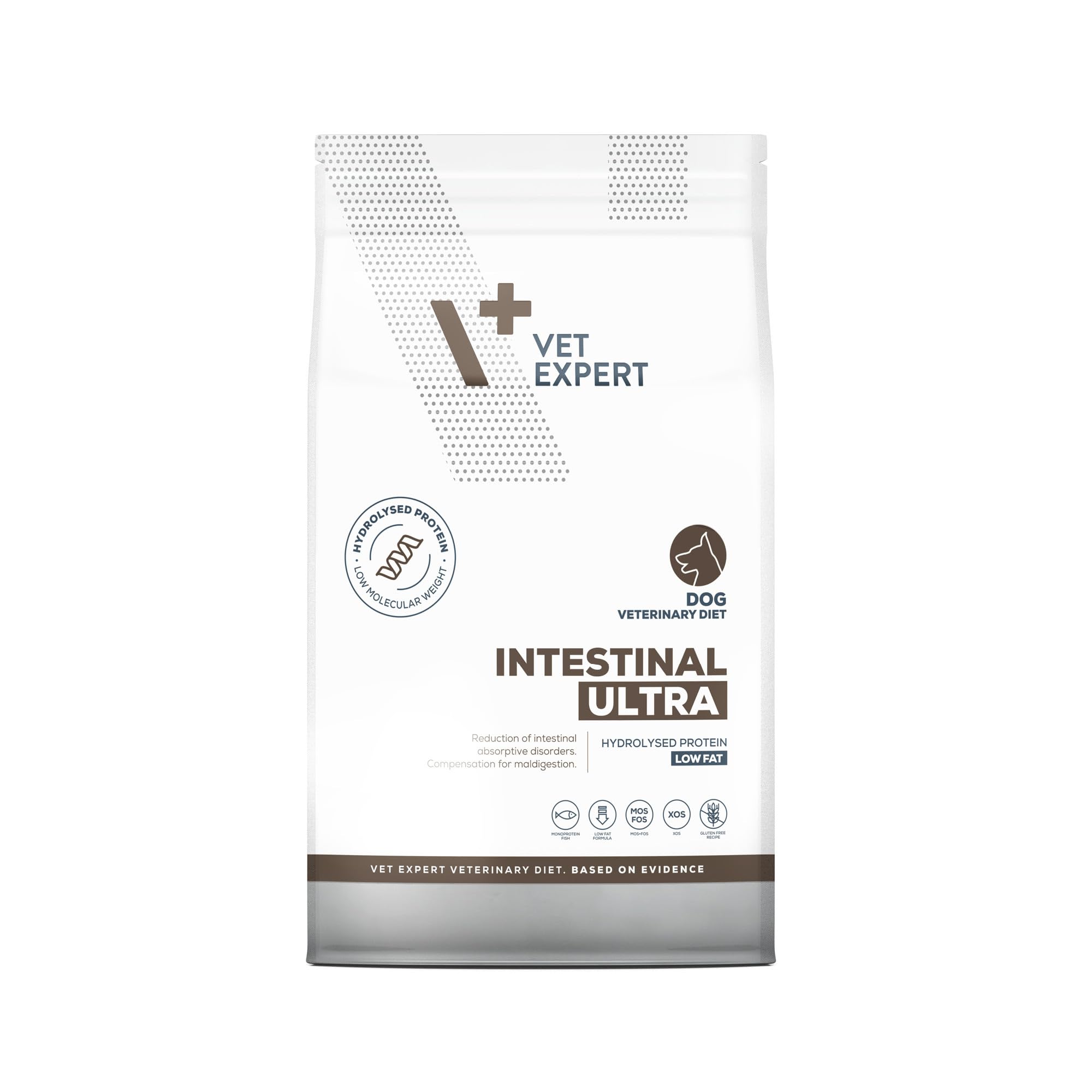 VET EXPERT INTESTINAL ULTRA LOW FAT - sucha karma weterynaryjna dla psów z przewlekłymi chorobami układu trawiennego 8kg