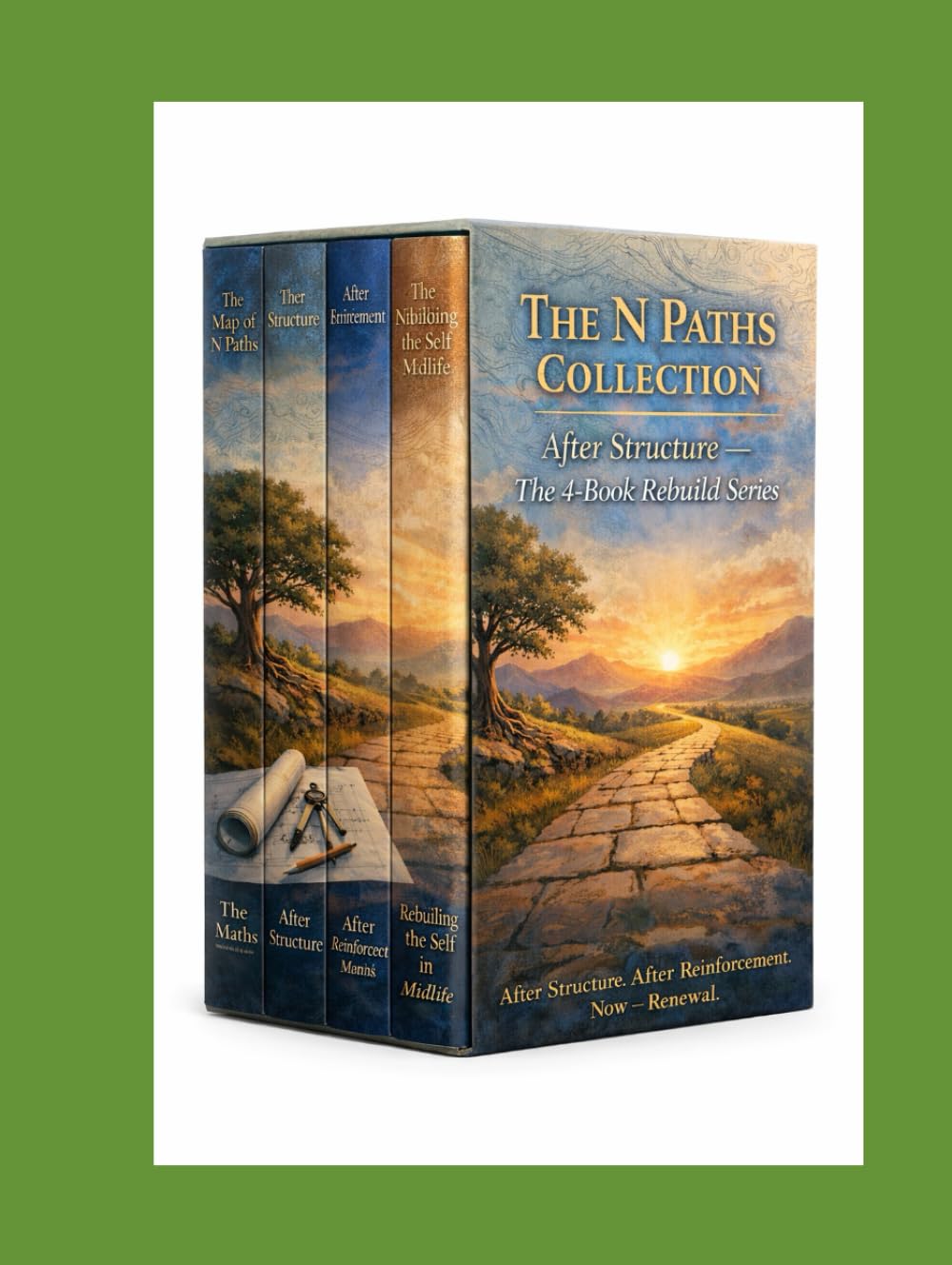 The N Paths Collection After Structure — The 4-Book Rebuild Series: After Structure. After Reinforcement. Now — Renewal. (“The N Paths Project” Systems for a Life Without Guilt)