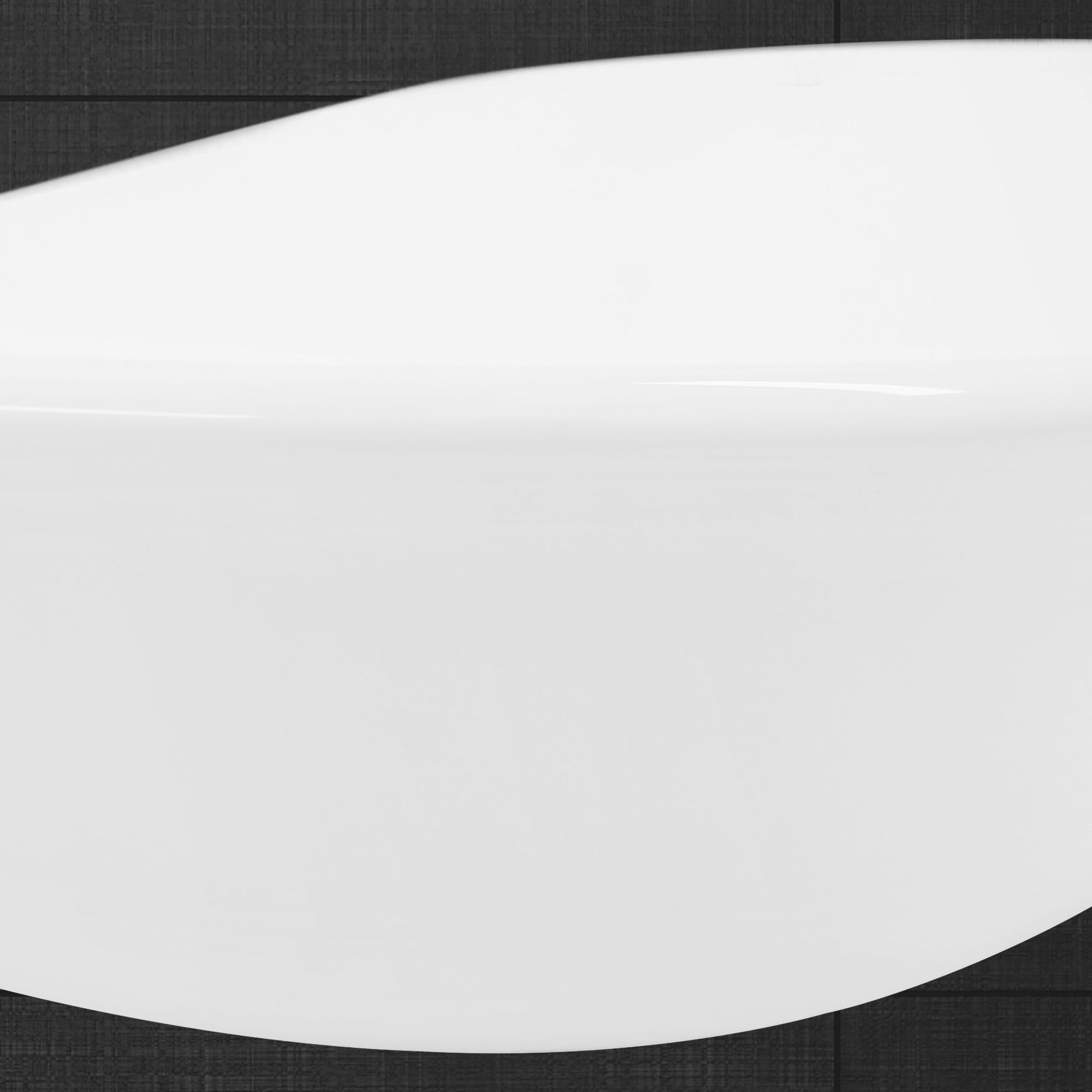 LuxeBath Waschbecken Keramik 640x365x130 mm oval Weiß mit Ablaufgarnitur Weiß, Kieselstein Form, Aufsatzwaschbecken für Badezimmer/Gäste-WC, Modernes Aufsatzbecken, Waschtisch Waschschale Waschplatz