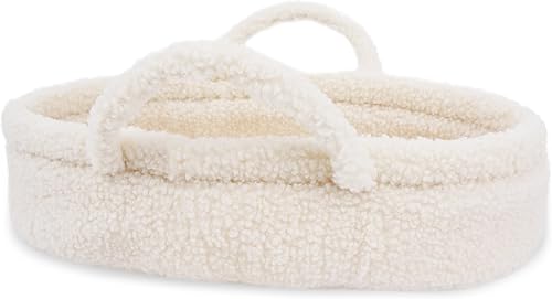 Miniatura 6 de June Garden Cozy Dream - Moisés portátil para muñecas de bebé, se adapta a muñecas americanas o osos de peluche de hasta 14 pulgadas, color blanco