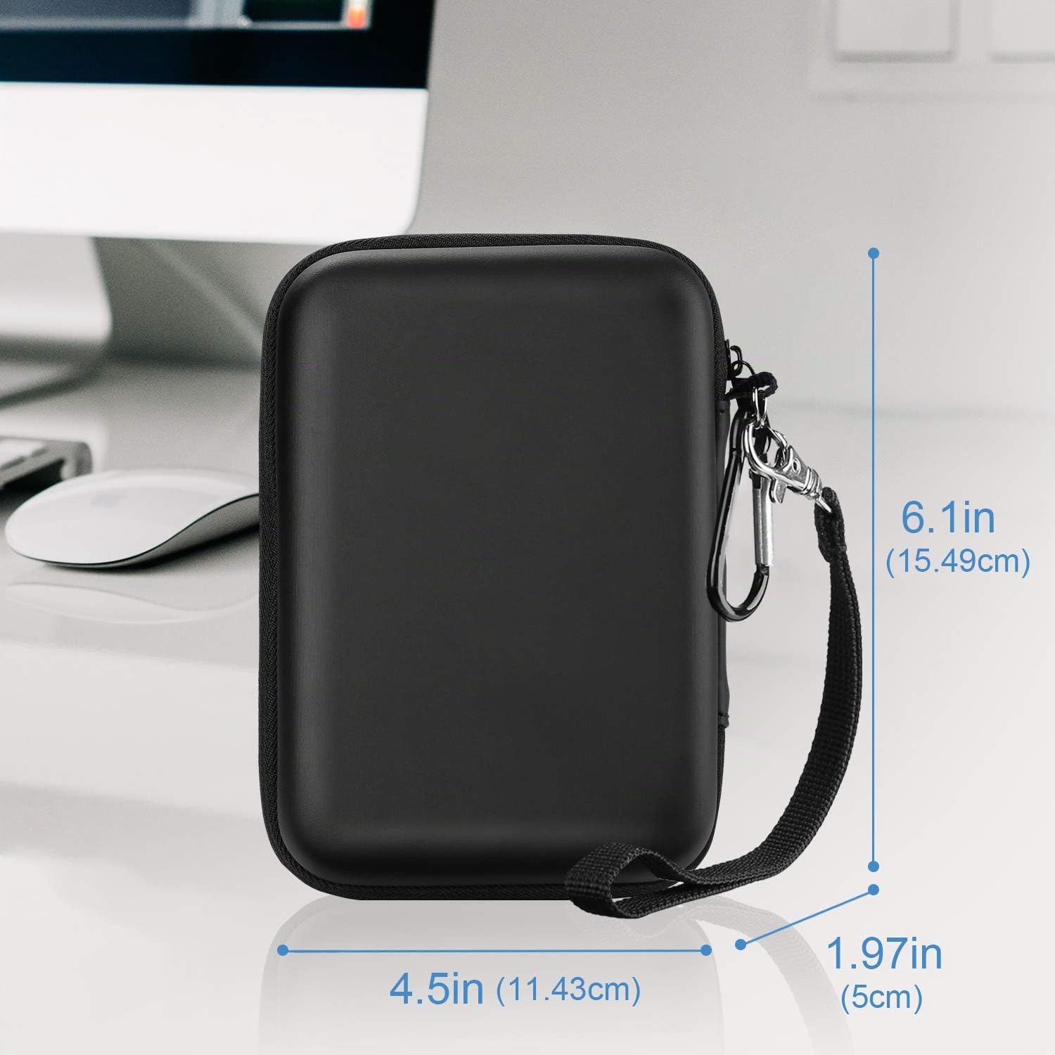 ProCase Étui Disque Dur Externe 2,5" Housse Protection WD Toshiba Canvio Seagate Samsung SSD HDD Antichoc