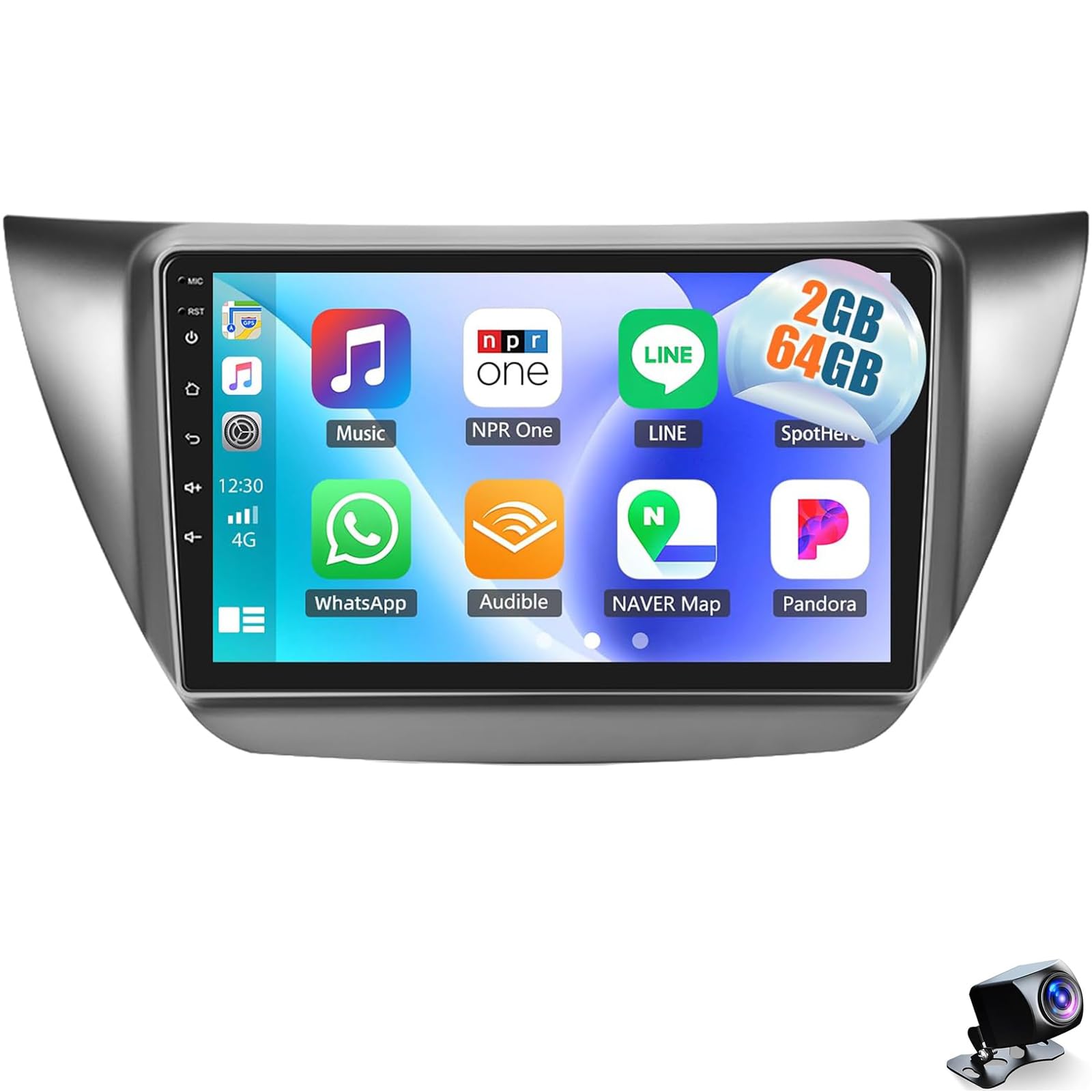 Ciosipul Car Radio Stereo for Mit-subishi Lancer 2002-2007 Wireless CarPlay