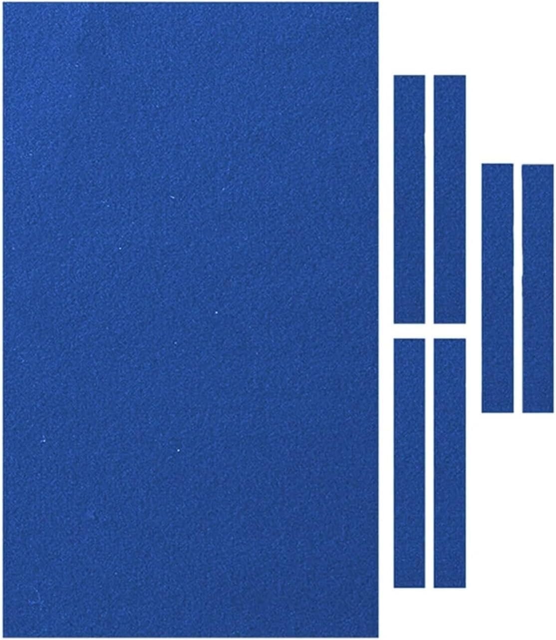 Nappe de billard bleue et tapis de revêtement de salle de jeu