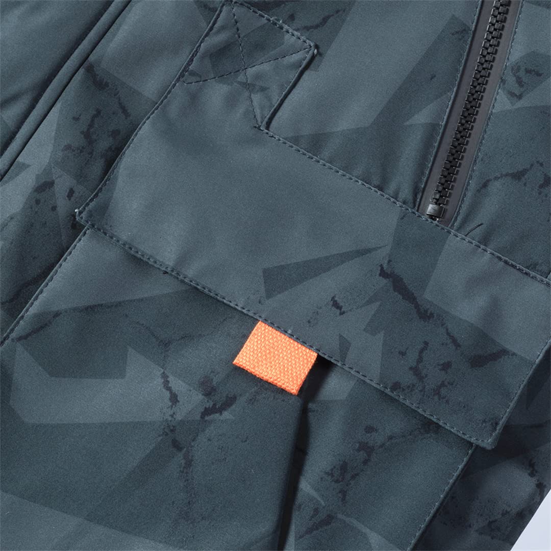 Mokkpeq Parka Larga con Capucha para Hombre