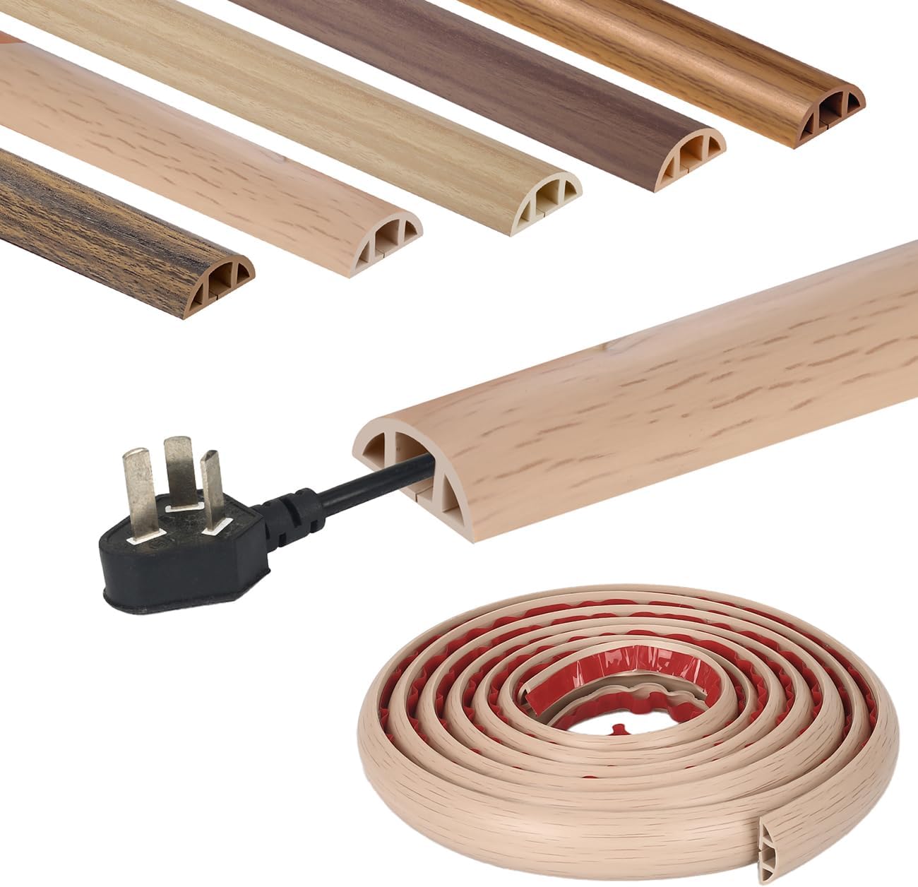 View of Amazon.co.jp: Wiring Cover Cable Cover Wiring Concealment Cord ...