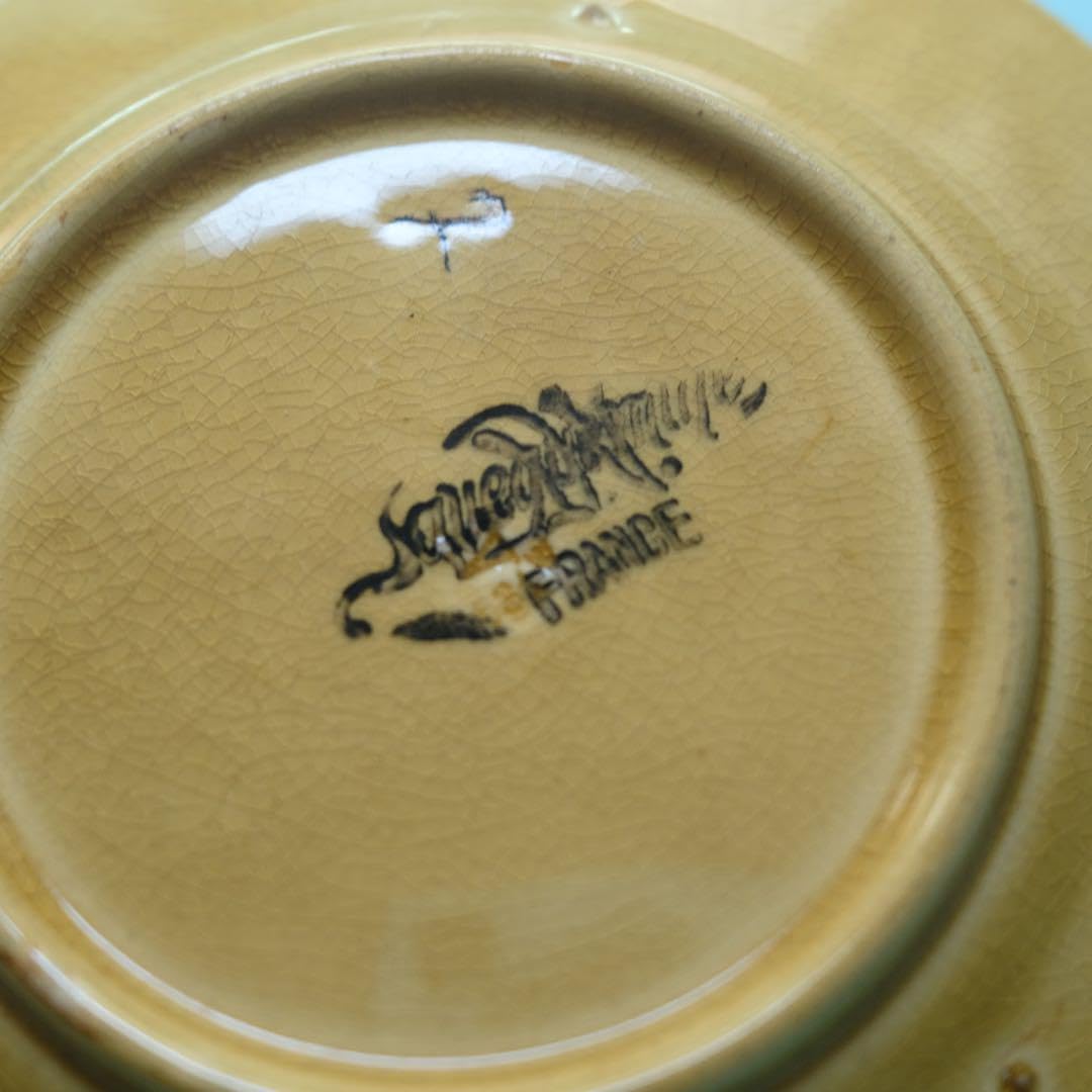 Amazon.co.jp: Sarreguemines サルグミンヌ アンティーク皿 バルボ