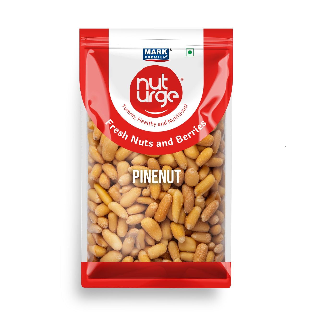 NUT URGE PINENUT 100g Delicious Pine NutsI Healthy Snaps I High in Fiber I Antioxidant RichI Freshly Harvested I Contains Vitamin E