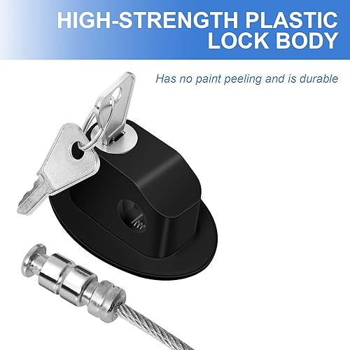 Miniatura 5 de 4 cerraduras para nevera, cerradura de refrigerador para niños, mini cerraduras de refrigerador para niños, cerradura de congelador, utilizado en